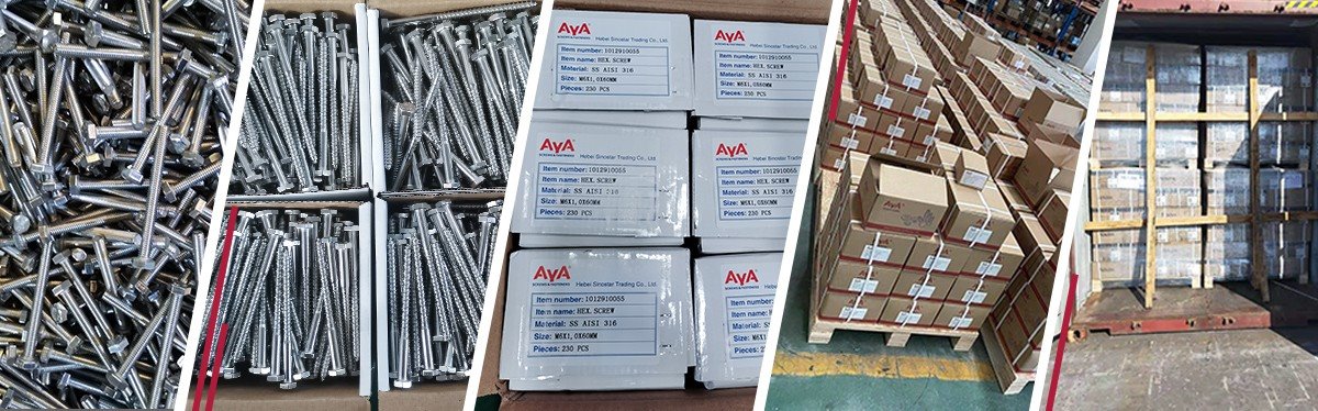 Heavy Structural Hex Bolts-package